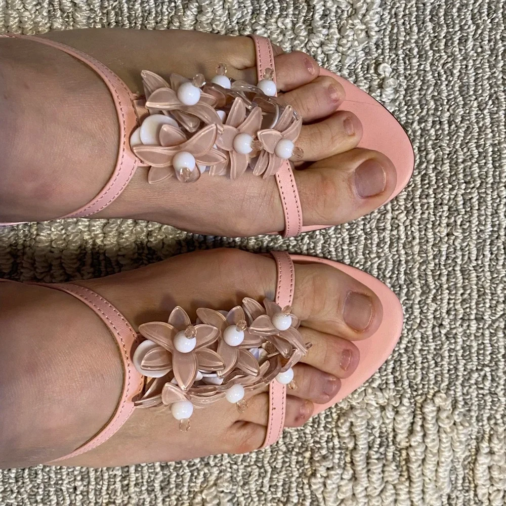 RED by Valentino Pink Strappy Heels EU 39. EUC - Picture 12 of 12